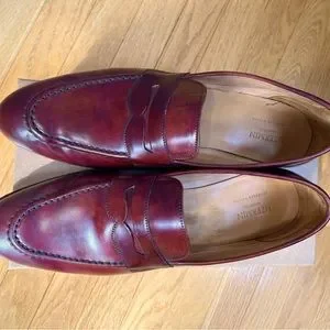 Meermin Shell Cordovan Museum Cherry penny loafers. UK size 11.5E Meermin | Shoes | Meermin Shell Cordovan Museum Cherry Penny  main image 3